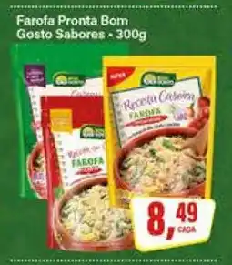 Rede Supermarket Farofa Pronta Bom Gosto Sabores oferta