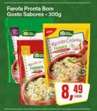 Rede Supermarket Farofa Pronta Bom Gosto Sabores oferta