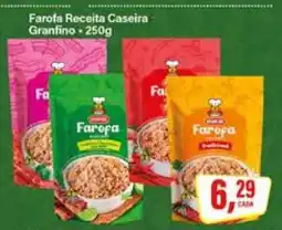 Rede Supermarket Farofa Receita Caseira Granfino oferta