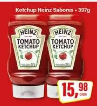 Rede Supermarket Ketchup Heinz Sabores oferta