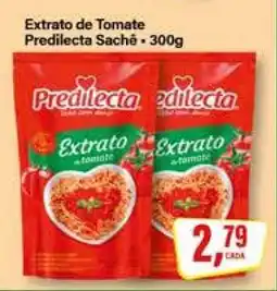 Rede Supermarket Extrato de Tomate Predilecta Sachê oferta