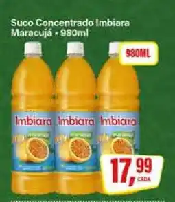 Rede Supermarket Suco Concentrado Imbiara Maracujá oferta