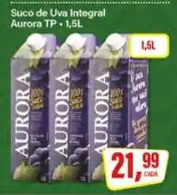 Rede Supermarket Suco de Uva Integral Aurora Tp oferta
