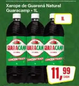 Rede Supermarket Xarope de Guaraná Natural Guaracamp oferta