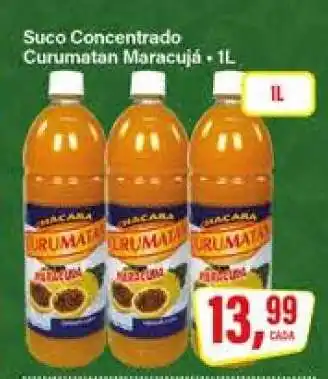 Rede Supermarket Suco Concentrado Curumatan Maracujá oferta