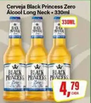 Rede Supermarket Cerveja Black Princess Zero Álcool Long Neck oferta