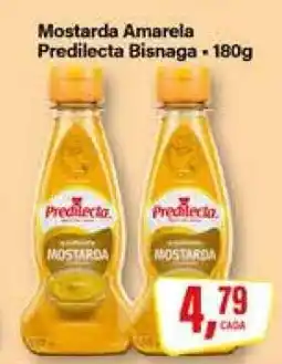 Rede Supermarket Mostarda Amarela Predilecta Bisnaga oferta