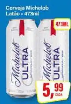 Rede Supermarket Cerveja Michelob Latão oferta
