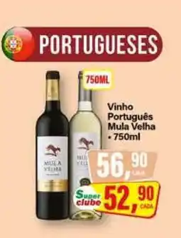 Rede Supermarket Vinho Português Mula Velha oferta