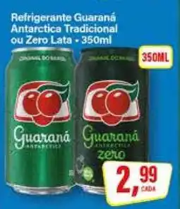 Rede Supermarket Refrigerante Guaraná Antarctica Tradicional ou Zero Lata oferta