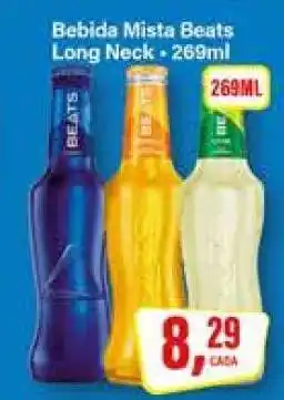 Rede Supermarket Bebida Mista Beats Long Neck oferta