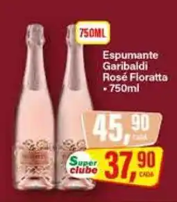 Rede Supermarket Espumante Garibaldi Rosé Floratta - 750ml oferta