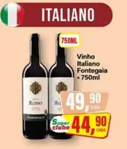 Rede Supermarket Vinho Italiano Fontegaia oferta