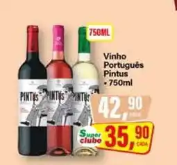 Rede Supermarket Vinho Português Pintus oferta