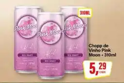 Rede Supermarket Chopp de Vinho Pink Moon oferta