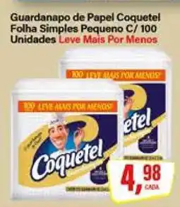Rede Supermarket Guardanapo de Papel Coquetel oferta