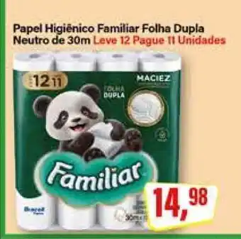 Rede Supermarket Papel Higiênico Familiar Folha Dupla oferta
