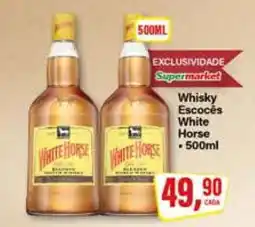 Rede Supermarket Whisky Escocês White Horse oferta