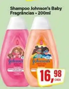 Rede Supermarket Shampoo Johnson's Baby oferta