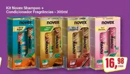 Rede Supermarket Kit Novex Shampoo + Condicionador Fragrâncias oferta