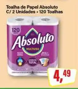 Rede Supermarket Toalha de Papel Absoluto oferta