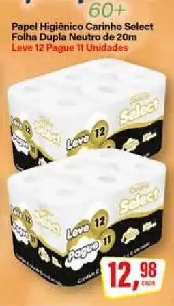 Rede Supermarket Papel Higiênico Carinho Select oferta
