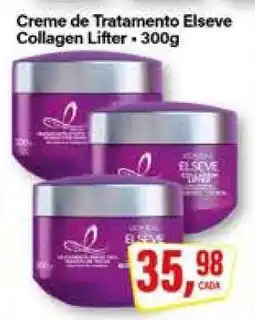 Rede Supermarket Creme de Tratamento Elseve Collagen Lifter oferta