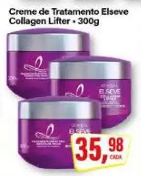 Rede Supermarket Creme de Tratamento Elseve Collagen Lifter oferta
