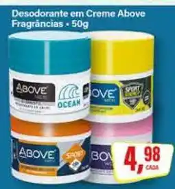 Rede Supermarket Desodorante em Creme Above oferta