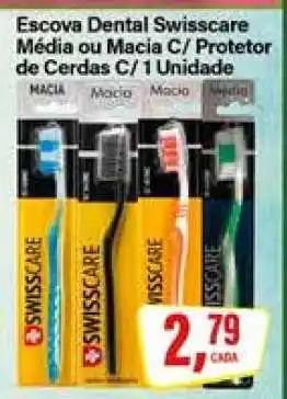 Rede Supermarket Escova Dental Swisscare oferta