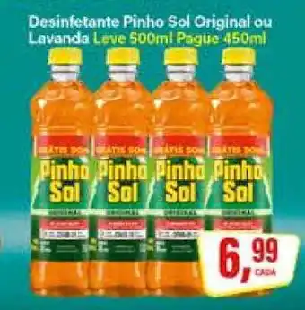 Rede Supermarket Desinfetante Pinho Sol Original ou Lavanda oferta