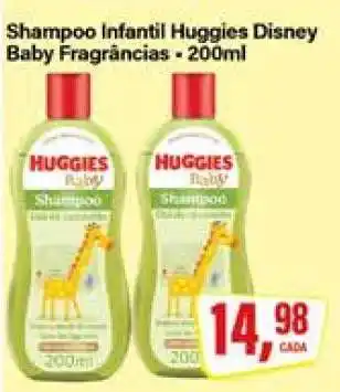 Rede Supermarket Shampoo Infantil Huggies Disney Baby Fragrâncias oferta
