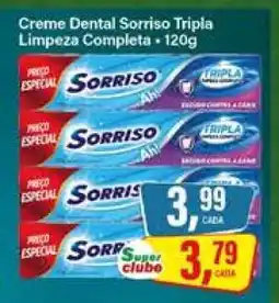Rede Supermarket Creme Dental Sorriso Tripla Limpeza Completa oferta