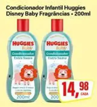 Rede Supermarket Condicionador Infantil Huggies Disney Baby Fragrâncias oferta