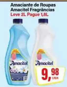 Rede Supermarket Amacitel Fragrâncias oferta