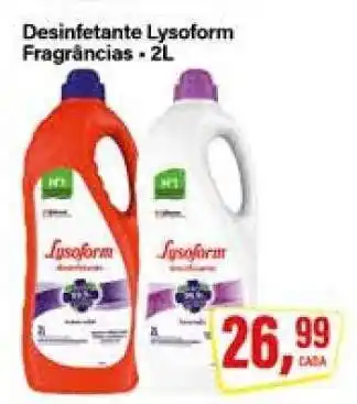 Rede Supermarket Desinfetante Lysoform Fragrâncias oferta