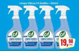 Rede Supermarket Limpa Vidros Cif Gatilho - 500ml oferta