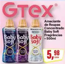 Rede Supermarket Amaciante de Roupas Concentrado Baby Soft oferta