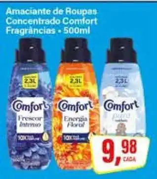 Rede Supermarket Amaciante de Roupas Concentrado Comfort Fragrâncias oferta
