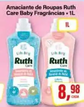 Rede Supermarket Amaciante de Roupas Ruth Care Baby Fragrâncias oferta