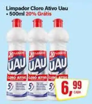 Rede Supermarket Limpador Cloro Ativo Uau oferta