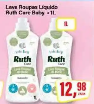 Rede Supermarket Lava Roupas Líquido Ruth Care Baby oferta