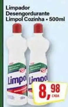 Rede Supermarket Limpador Desengordurante Limpol Cozinha oferta