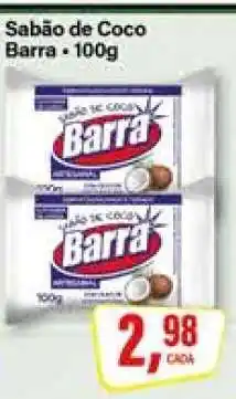 Rede Supermarket Sabão de Coco Barra oferta
