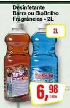 Rede Supermarket Desinfetante Barra ou BioBrilho oferta