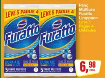 Rede Supermarket Pano Multiuso Furatto Limppano oferta