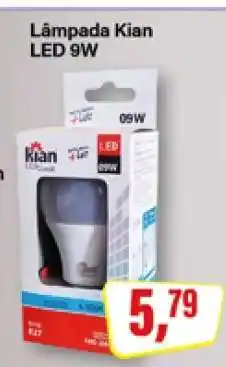Rede Supermarket Lâmpada Kian LED 9W oferta