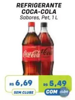Prezunic Refrigerante coca-cola sabores, pet, 1 l oferta