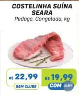 Prezunic Costelinha suína seara oferta