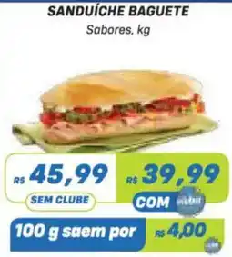 Prezunic Sanduíche baguete oferta